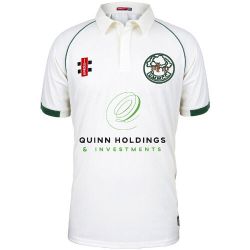 Underwood CC GN Matrix Green Cricket Shirt S/S Snr