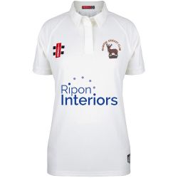 Rainton CC GN Matrix Cricket Shirt S/S - Womens