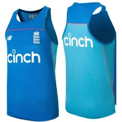 2020/21 England New Balance Cricket Sleeveless Training Vest Snr