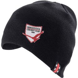 Brigstock CC GrayNicolls Black Beanie