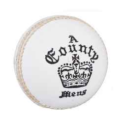 Readers County Crown Cricket Ball White