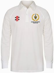 Sheldon Marlborough CC GN Matrix Cricket Shirt L/S Jnr