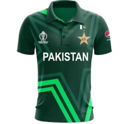 2023 Pakistan World Cup Cricket Shirt SNR Front