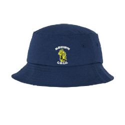 Owzat Cricket Teamwear Bucket Hat Navy