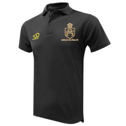 Ashford in the Water CC Masuri Cricket Polo Shirt Black  Snr