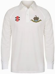 Thetford Town CC GN Matrix Cricket Shirt L/S Jnr