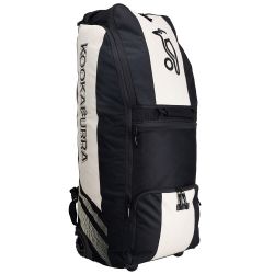 Kookaburra WD2000 Wheelie Duffle Cricket Kit Bag 2026 Black/Bone