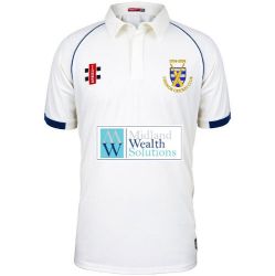 Codnor Cricket Club GN Matrix Navy Cricket Shirt S/S Snr