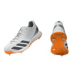 adidas Howzat Spike White Cricket Shoes 2026