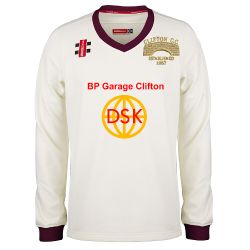 Clifton CC GN Pro Performance Maroon L/S Sweater Wom