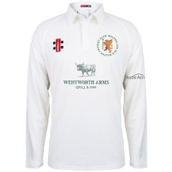 Malton & Old Malton CC GN Matrix Cricket Shirt L/S Jnr