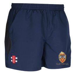 Clacton CC GN Navy Velocity Shorts  Jnr