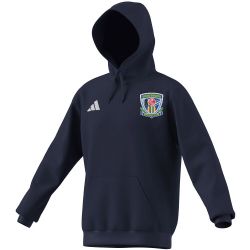 Shirebrook Cricket Club adidas Cricket Entrada 26 Hoody Navy Jnr