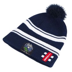 Leven Valley CC GN Navy Bobble Hat