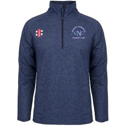 Norton Woodseats CC GN Navy Velocity Mid Layer Jnr