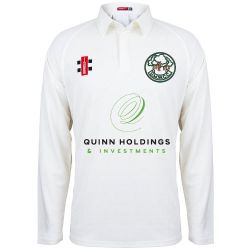 Underwood CC GN Matrix Cricket Shirt L/S Snr