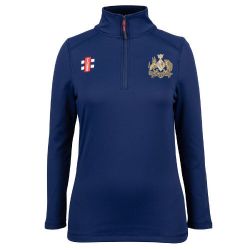 Sidney Sussex College CC GN Navy Storm Fleece - Womens