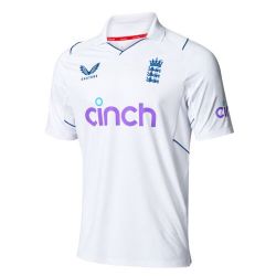 2022 England Castore Test Cricket Shirt Junior