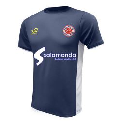 Swanwick Hall Cricket Club Masuri Cricket Training Shirt Navy  Snr