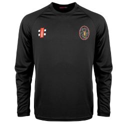 Snodland Community CC GN Black Matrix L/S Tee  Jnr