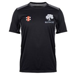 Blyth CC GN Black Pro Performance T-Shirt Jnr