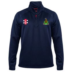 East Sutton CC GN Navy Pro Thermo Fleece  Snr