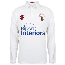 Rainton CC GN Matrix Cricket Shirt L/S Jnr