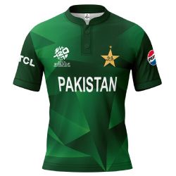 2024 Pakistan T20 World Cup Cricket Shirt SNR front