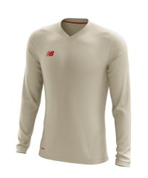 New Balance Long Sleeve Cricket Playing Sweater  Snr