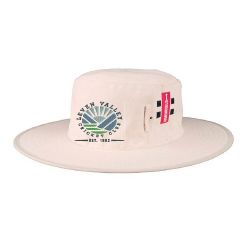 Leven Valley CC GN Wide Brim Sun Hat - Cream