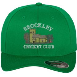 Brockley CC Cricket Flexi Cap  Green