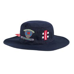 Shirebrook CC GN Wide Brim Sun Hat Navy