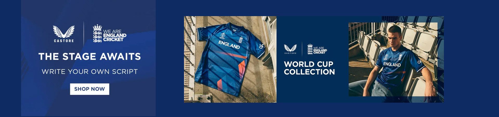 Click here for our Castore 2023 England World Cup range