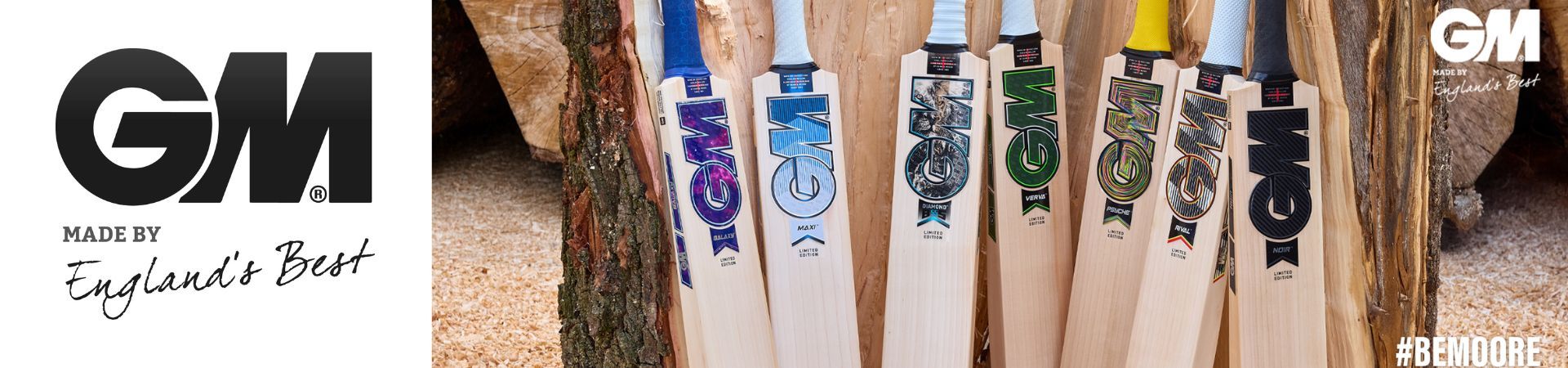 Click here for our new GM Cricket Bat Range